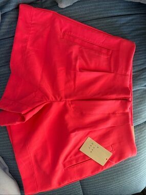 Target Bright Red Women’s Tailored Bermuda Shorts